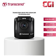 Transcend DrivePro 250 Dashcams with 32GB microSD,- TS-DP250A-32G