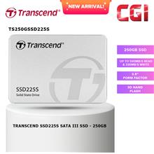 Transcend 2.5“ 250GB SSD225S SATA III 6Gb/s SSD - TS250GSSD225S