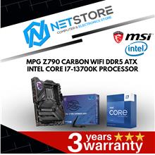 PWP MSI MPG Z790 CARBON WIFI DDR5 ATX &amp; INTEL CORE I7-13700K PROCESSOR