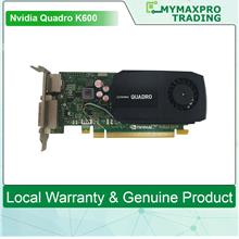 Nvidia Quadro K600 1024MB 128Bits GDDR3 DVI Display Port (REFURBISHED)