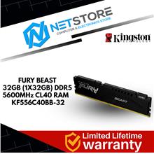 KINGSTON FURY BEAST 32GB (1*32GB) DDR5 5600MHz CL40 RAM