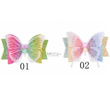 3.54 Inch Baby Girl Sparkling Butterfly Wings Hair Clip