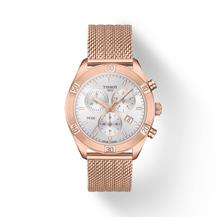 TISSOT T101.917.33.031.00 PR 100 SPORT CHIC CHRONOGRAPH 38mm Rose Gold
