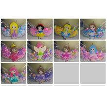 Wing Style Quicksand Princesses Hair Clip (Design 1)