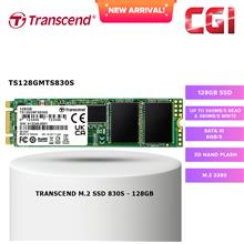 Transcend 128GB SATA III 6Gb/s 3D NAND M.2 2280 SSD - TS128GMTS830S