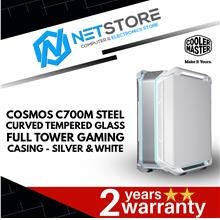 COOLER MASTER COSMOS C700M STEEL TEMPERED GLASS CASING-SILVER &amp; WHITE