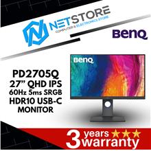 BENQ PD2705Q 27” QHD IPS 60Hz 5ms SRGB HDR10 USB-C MONITOR