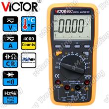 VICTOR 86C Digital Multimeter with Real-time USB Data Logging