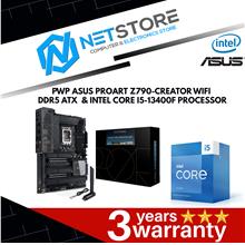 PWP ASUS PROART Z790-CREATOR WIFI DDR5 ATX &amp; INTEL CORE I5-13400F