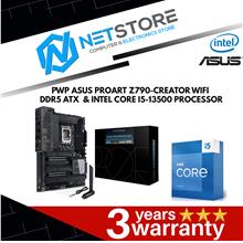 PWP ASUS PROART Z790-CREATOR WIFI DDR5 ATX &amp; INTEL CORE I5-13500
