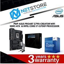 PWP ASUS PROART Z790-CREATOR WIFI DDR5 ATX &amp; INTEL CORE I7-13700F