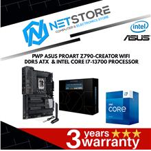 PWP ASUS PROART Z790-CREATOR WIFI DDR5 ATX &amp; INTEL CORE I7-13700