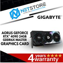 GIGABYTE AORUS GEFORCE RTX™ 4090 24GB GDDR6X MASTER GRAPHICS CARD
