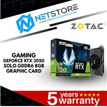 ZOTAC GAMING GEFORCE RTX 3050 SOLO GDDR6 8GB GRAPHIC CARD
