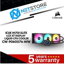 CORSAIR ICUE H170I ELITE LCD XT DISPLAY LIQUID CPU COOLER