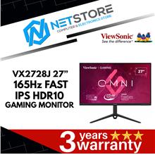 VIEWSONIC VX2728J 27” 165Hz FAST IPS HDR10 GAMING MONITOR - VX2728J