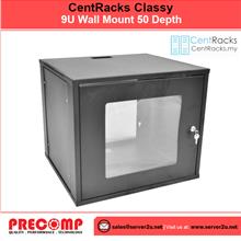 CentRacks Classy 9U (46cm x 54cm x 50cm) Wall Mount Server Rack