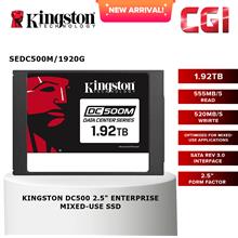 Kingston 1.92TB DC500 2.5&quot; Mixed-Use Enterprise SSD - SEDC500M/1920G