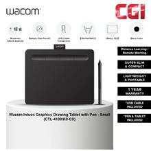 Wacom CTL-4100/K0-CX Intuos Small Pen Tablet - Black