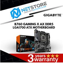GIGABYTE B760 GAMING X AX DDR5 LGA1700 ATX MOTHERBOARD
