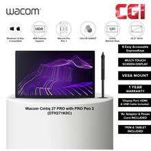 Wacom Cintiq 27 Pro DTH271K0C UHD IPS 120Hz 4K Pen Tablet