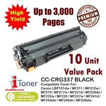 [10 Unit] Canon 337 / CRG337 / Cartridge 337 High Yield 3K Pages