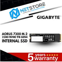 GIGABYTE AORUS 7300 M.2 2280 NVME 1TB GEN4 INTERNAL SSD - GP-AG4731TB