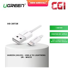 Ugreen (US155) 20728 USB A to Lighting Cable (1M) - White