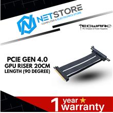 TECWARE PCIE GEN 4.0 GPU RISER 20CM LENGTH (90 DEGREE) - TWAC-PCIE4-90
