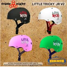 Triple 8 - Little Tricky Jr V2 Kids Helmet ( TRIPLE EIGHT )
