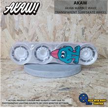 AKAW MARBLE WAVE TRANSPARENT SURFSKATE WHEEL