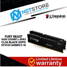 KINGSTON FURY BEAST 16GB 5200MT/s DDR5 CL36 BLACK EXPO