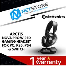 STEELSERIES ARCTIS NOVA PRO WIRED GAMING HEADSET FOR PC,PS5,PS4&amp;SWITCH