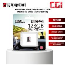 Kingston 128GB High Endurance microSD Card - SDCE/128GB