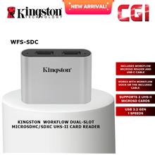 Kingston USB 3.2 Gen 1 Workflow microSD Reader - WFS-SDC