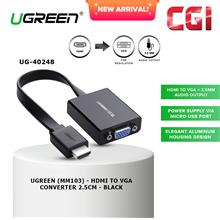 Ugreen (MM103) 40248 HDMI To VGA Converter (2M) - Black