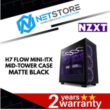 NZXT H7 FLOW MINI-ITX MID-TOWER CASE MATTE BLACK - CM-H71FB-01