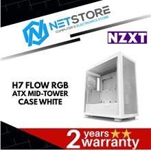 NZXT H7 FLOW RGB ATX MID-TOWER CASE WHITE - CM-H71FW-R1