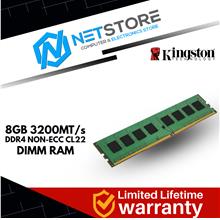 KINGSTON 8GB 3200MT/s DDR4 NON-ECC CL22 DIMM RAM - KVR32N22S8/8