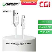 Ugreen (US287) 60122 USB-A to USB-C Charging Cable (1.5M) - White