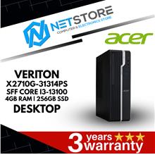 ACER VERITON X2710G-31314PS SFF | CORE I3-13100 | 4GB RAM | 256GB SSD