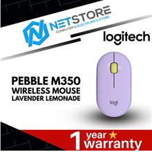 LOGITECH PEBBLE M350 WIRELESS MOUSE - LAVENDER LEMONADE - 910-006666