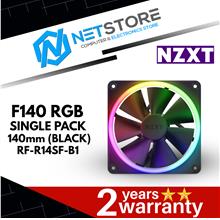 NZXT F140 RGB 140MM CASE FAN - BLACK - RF-R14SF-B1