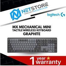 LOGITECH MX MECHANICAL MINI TACTILE WIRELESS KEYBOARD - GRAPHITE