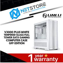 LIAN LI V3000 PLUS WHITE TEMPERED GLASS FULL TOWER EATX GAMING