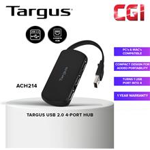 Targus ACH214 USB 2.0 4 Ports High Speed USB Hub