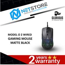 GLORIOUS MODEL O 2 WIRED  GAMING MOUSE MATTE - BLACK