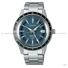 SEIKO SSK009J1 PRESAGE Style 60's Road Trip GMT Automatic Petrol Blue