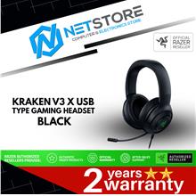 RAZER KRAKEN V3 X USB TYPE GAMING HEADSET - BLACK - RZ04-03750300-R3M1