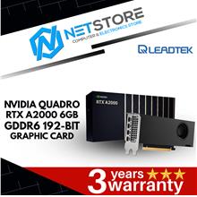 LEADTEK NVIDIA QUADRO RTX A2000 6GB GDDR6 192-BIT GRAPHIC CARD